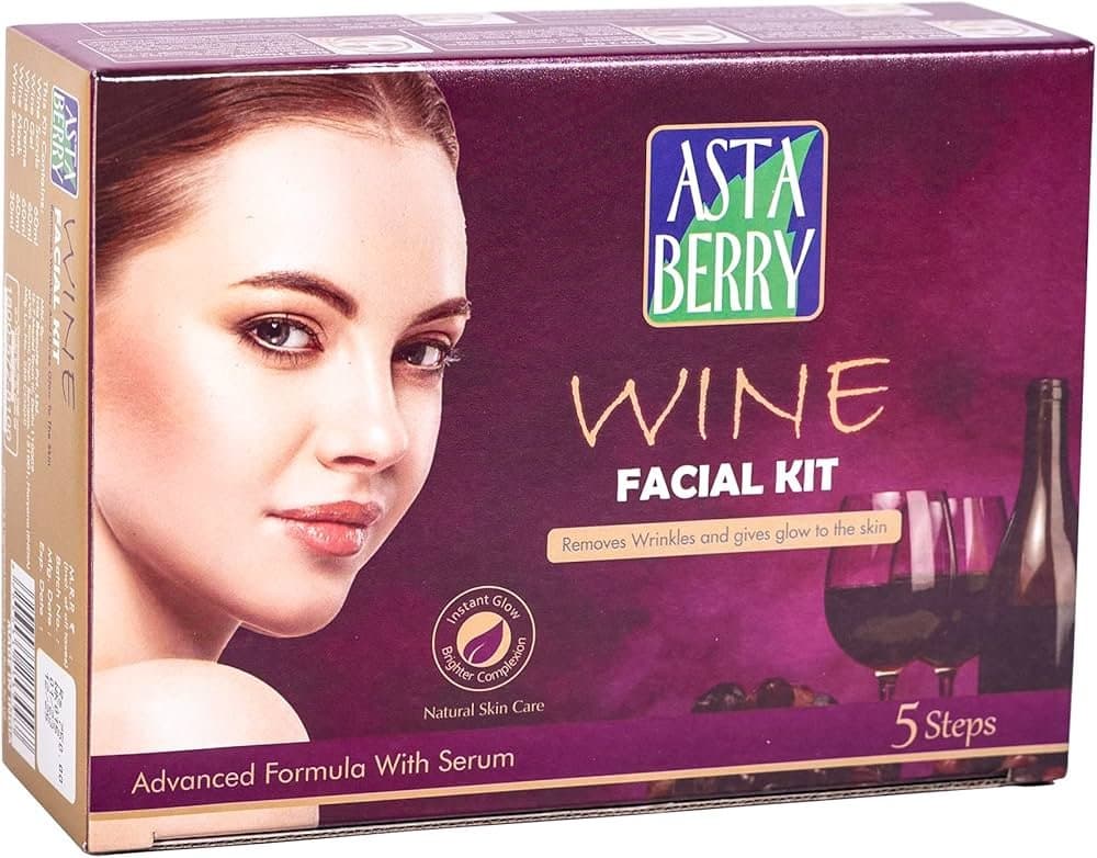 Astaberry Wine Facial Kit Medium 5 Steps